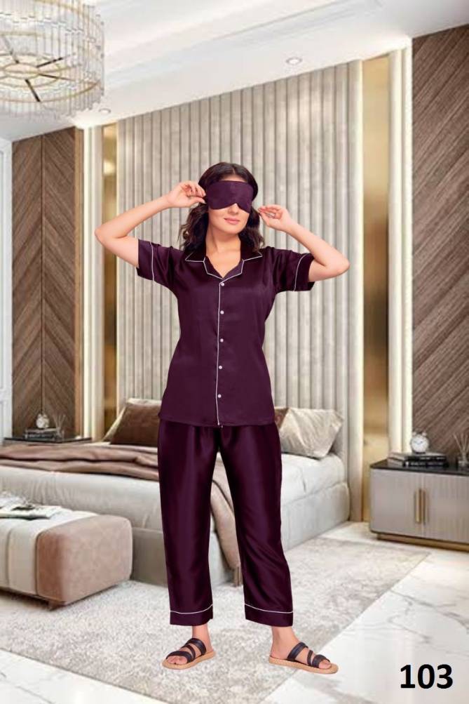 Night Dress Casual Daily Wear Wholesale Night Suits